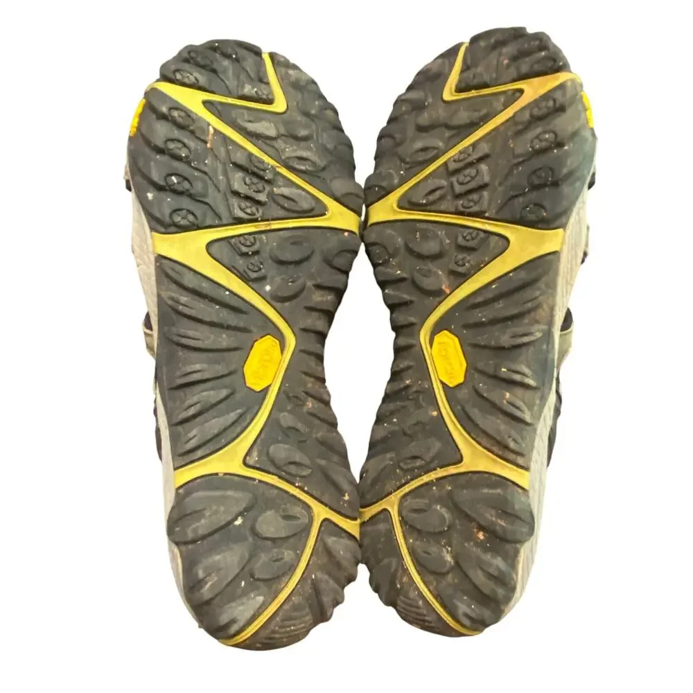 Merrell All Out Blaze Sieve Water Shoes Men’s 10 Castle Rock Green Vibram Gorp